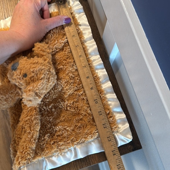 Cloud Island Golden Doodle Brown Puppy Dog Baby Security Blanket Plush Lovey - Picture 6 of 6